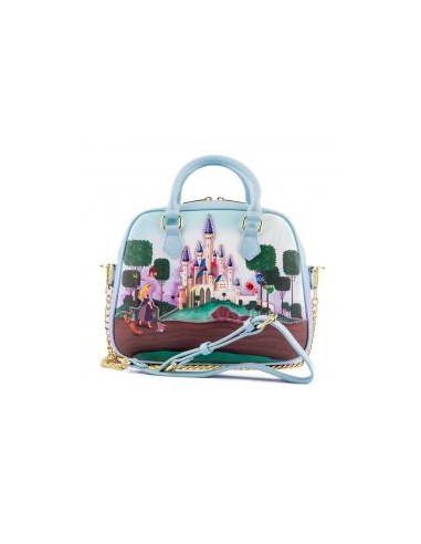 Bolso loungefly castillo aurora la bella durmiente disney