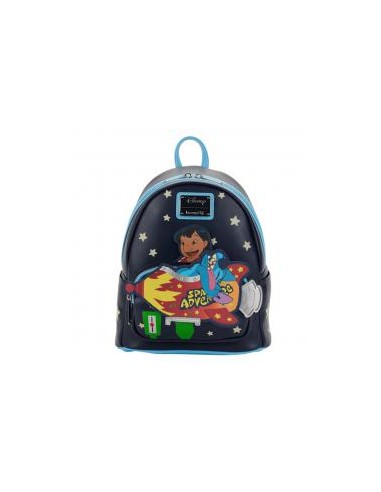 Mochila loungefly disney lilo & stitch aventura espacial lilo & stitch mini backpack