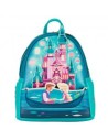 Mochila loungefly disney enredados rapunzel castillo princesa mini backpack