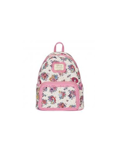 Mochila loungefly disney princesas tatuajes aop mini backpack