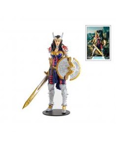 Figura mcfarlane toys dc multiverse wonder woman diseñada por todd mcfarlane