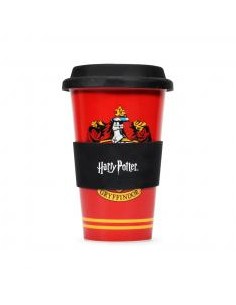 Vaso de viaje half moon bay harry potter gryffindor