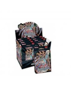 Caja de sobres de cartas yu - gi - oh cyber strike unlimited reprint 8 sobres inglés