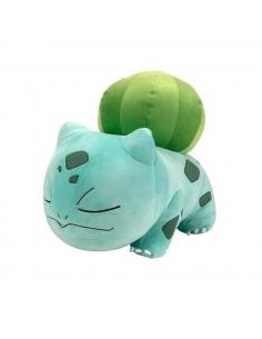 Peluche pokemon bulbasaur durmiendo 45 cm