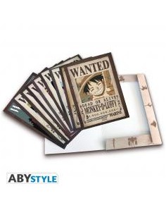 Pack 9 posters abystyle cartel ''se busca'' tripulacion de los sombrero de paja en wano