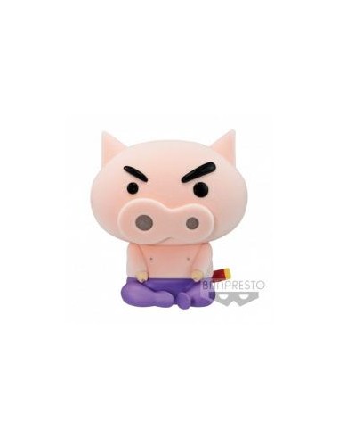 Figura banpresto fluffy puffy crayon shin - chan buriburi zaemon ver. b