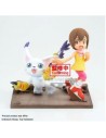 Figura banpresto digimon adventure dxf adventure archives hikari & tailmon