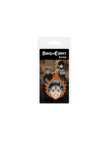 Llavero pyramid black clover asta face