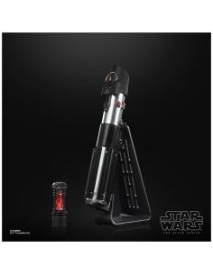 Replica hasbro sable de luz force fx elite darth vader obi - wan kenobi black series f39055l0