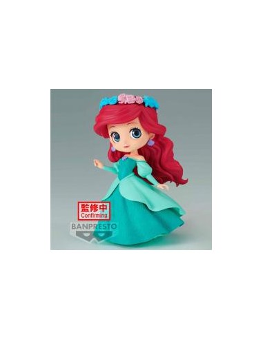 Figura banpresto q posket disney characters flower style la sirenita ariel ver. b