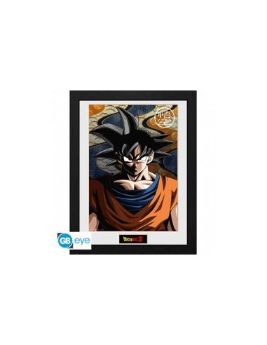 Poster enmarcado gb eye dragon ball goku