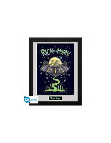 Poster enmarcado gb eye rick & morty