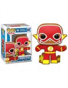 Funko pop dc comics navidad galleta jengibre the flash 64323