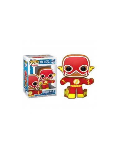 Funko pop dc comics navidad galleta jengibre the flash 64323