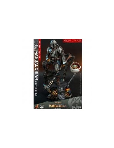 Set figuras  1 - 4  hot toys the mandalorian and the child (deluxe)