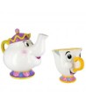 Pack paladone disney la bella y la bestia tetera mrs potts y taza chip