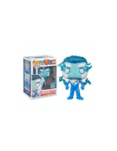 Funko pop dc comics superman blue exclusivo 58593