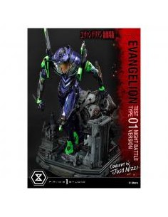 Figura prime 1 studio evangelion test type 01 night battle version concept by josh nizzi 67 cm