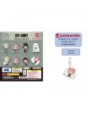 Set gashapon figuras bandai lote 40 articulos spy x family acrylic charm 2