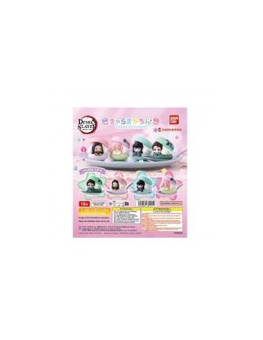 Surtido gashapon bandai figuras lote 20 articulos demon slayer macaron mascot