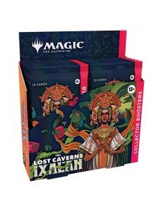 Juego de cartas magic the gathering las cavernas perdidas de ixalan sobres de coleccionista 12 sobres inglés