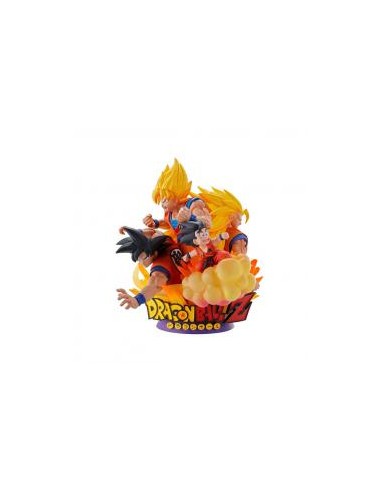 Figura megahouse dragon ball z dracap re: birth puchirama dx goku