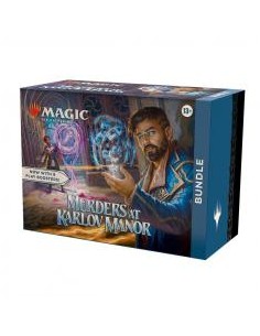 Caja de cartas magic the gathering bundle murders at karlov manor inglés