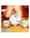 Set tetera y 2 tazas abystyle disney la bella y la bestia mrs.pott chip & samovar