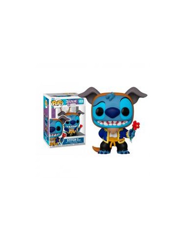 Funko pop disney stitch disfraz la bella y la bestia bestia 75162