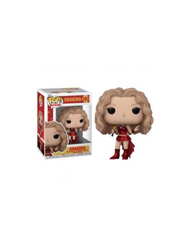 Funko pop estrellas de la musica shakira super bowl glow in the dark 75404