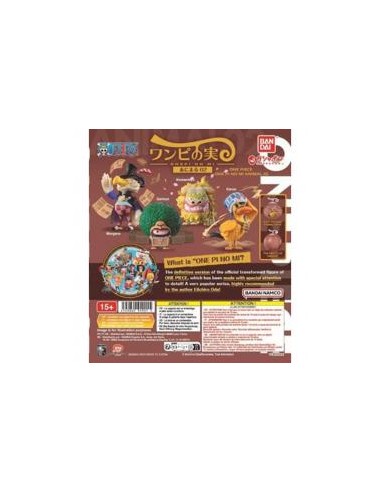 Surtido bandai gashapon one piece mi animal 02 20 articulos