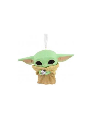 Adorno de navidad funko star wars grogu figura de resina