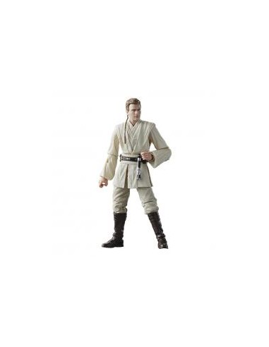 Figura hasbro star wars the black series archive obi - wan kenobi (padawan)