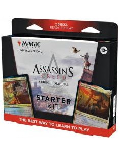 Juego de cartas magic the gathering ssassin's creed starter kit español