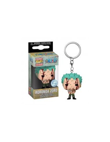 Llavero funko pop keychain one piece roronoa zoro