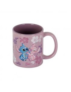 Taza karactermania stitch y angel lilo y stitch