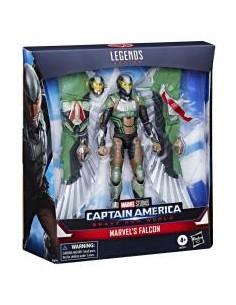 Figura hasbro legends series captain america brave new world -  marvel's falcon