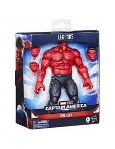 Figura hasbro legends series captain america brave new world -  red hulk