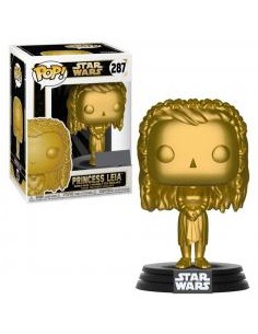 Funko pop star wars princesa leia dorada edicion especial exclusivo 43017