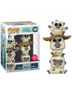 Funko pop disney raya y el ultimo dragon ongis flocked terciopelo exclusivo 50556