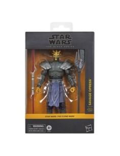 SAVAGE OPRESS FIG. 15 CM STAR WARS: THE CLONE WARS THE BLACK SERIES