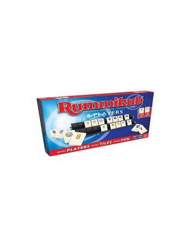 Juego de mesa rummikub original 6 jugadores pegi 6