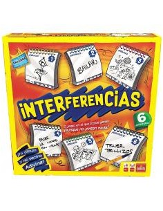 Juego de mesa interferencias grande 6 jugadores pegi 8