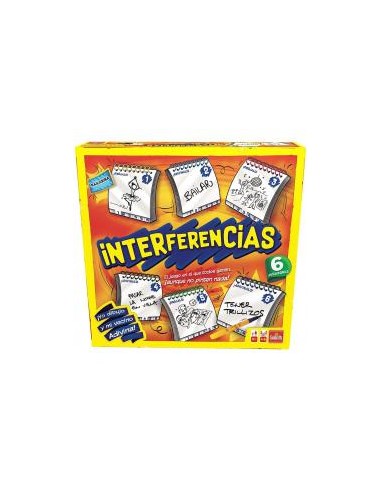 Juego de mesa interferencias grande 6 jugadores pegi 8