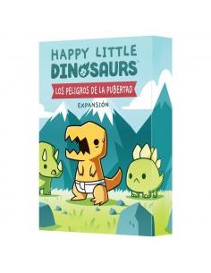 Juego de mesa happy little dinosaurs expansion los peligros de la pubertad pegi 8