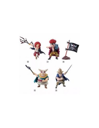 Figura banpresto one piece world collectable figure red hair pirates 02