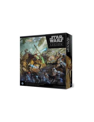 Juego de mesa star wars legión: las guerras clon pegi 14