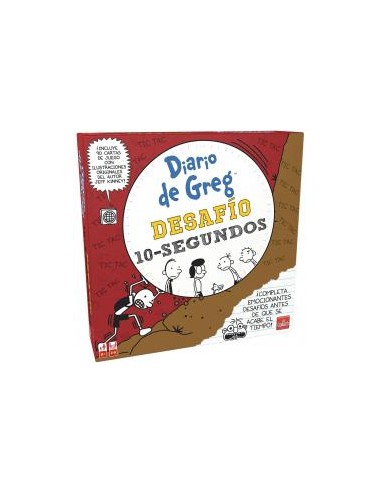 Juego de mesa diario de greg : desafio 10 segundos pegi 8