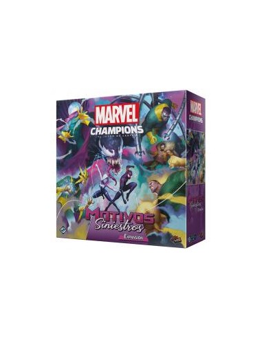 Juego de mesa marvel champions motivos siniestros pegi 14