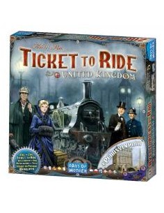 Juego de mesa ¡aventureros al tren! reino unido pegi 8